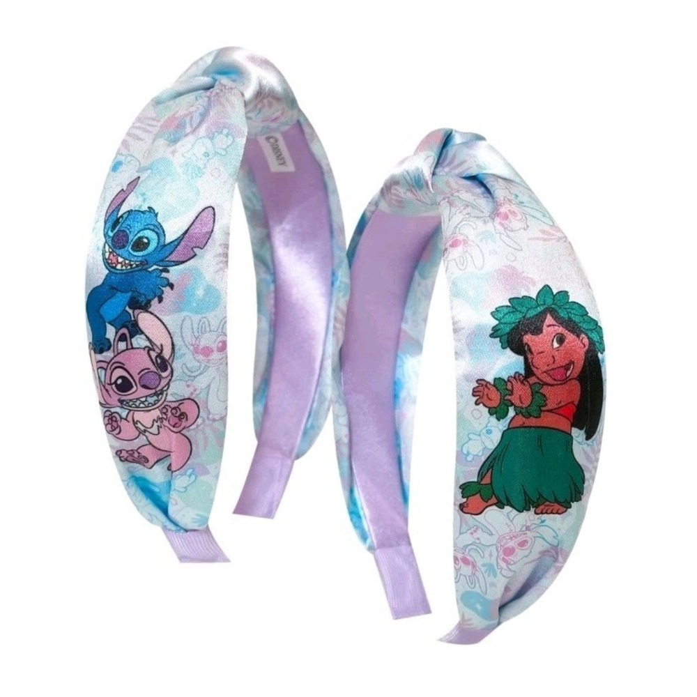 Licensed Lilo & Stitch One Thick Knotted Headband‎ For Girls - OSFA